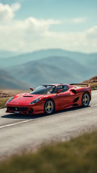 realistic dream car ferrari 1960 model