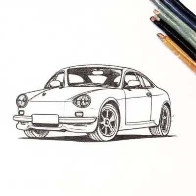 draw a tofaş car