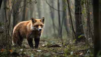 In a wild and detailed natural habitat in a rural swamp forest, a fox-bear hybrid creature creates a dazzling visual spectacle. Shot from a distance with a professional 85mm DSLR camera, this ultra-realistic 8K ultra-detailed image...