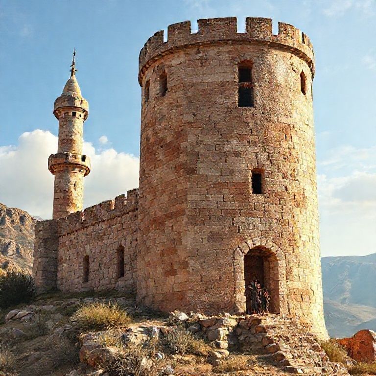 In the Middle Ages, in the Taurus  mountains watchtowers were built by Saracen. Saracen meant anyone (Arab, Turk, or of any other nationality) who had adopted the Islamic faith. Earlier in the Roman world, in the first three centuries AD, Saracens (Greek: Sarakenoi) had been mentioned by late classical writers.