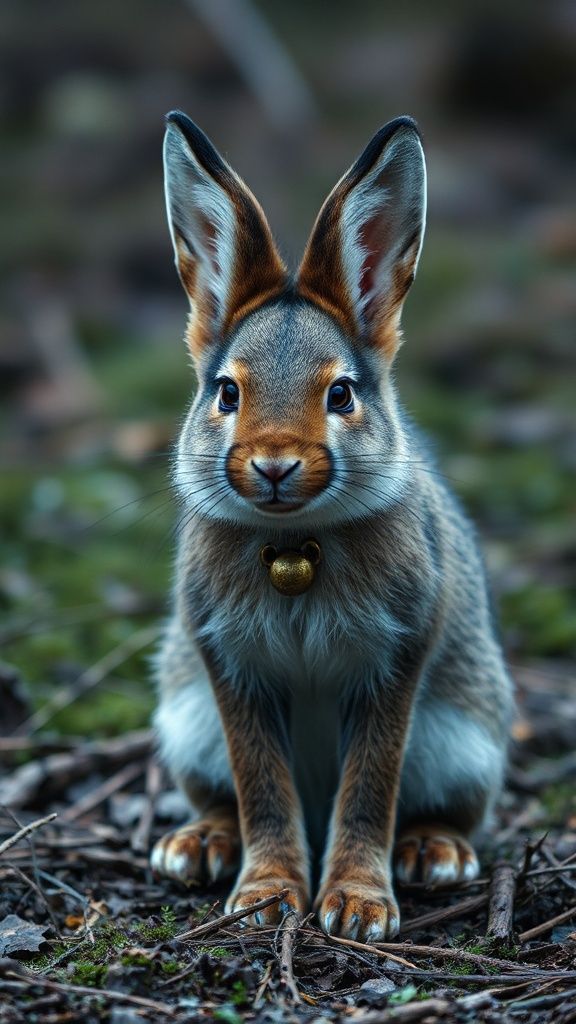 Physically resembling an rabit, but with wolf-like coloring and a bizarre appearance, this creature is a unique being; in documentary-quality footage, it appears almost like a mutated, evolved monster. Its extremely ferocious and detailed fur creates a striking image in its mystical setting: a rural swamp lake. Filmed remotely with a professional 35mm DSLR camera for 8K Ultra HD documentary filmmakers.